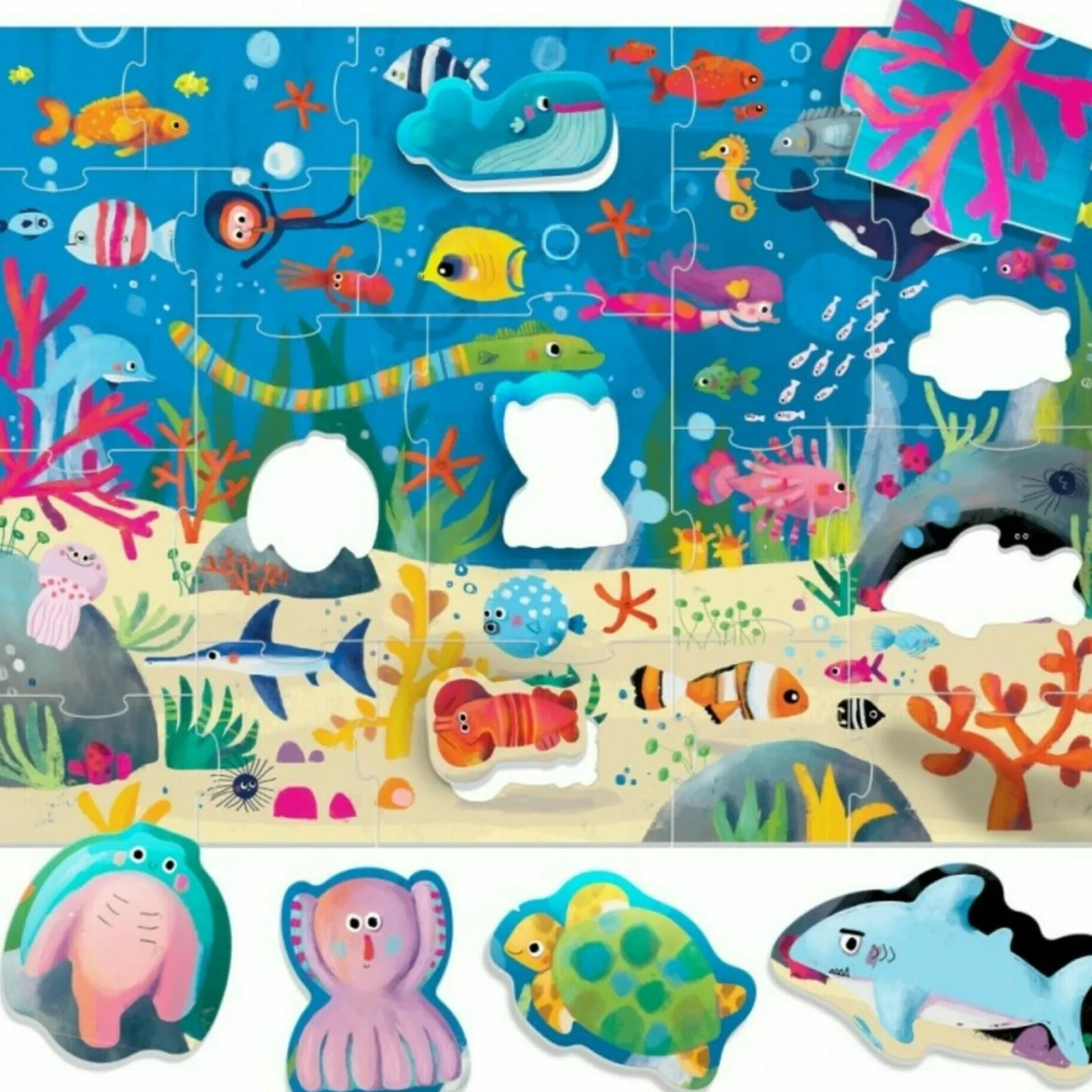 Outlet Headu Puzzle Maxi Shaped Sea