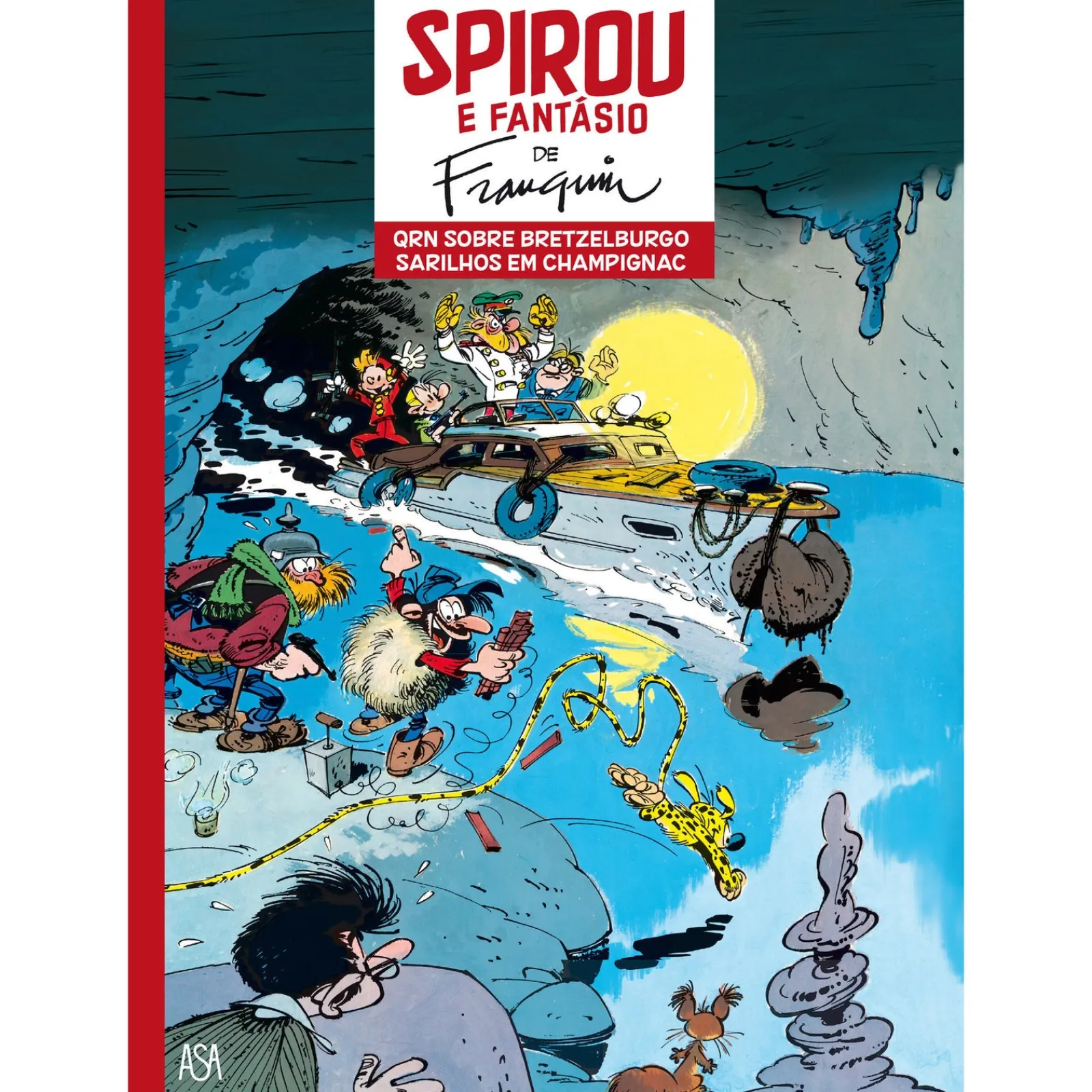 Online Edições Asa QRN Sobre Bretzelburgo | Sarilhos em Champignac de André Franquin - Spirou e Fantásio N.º 8