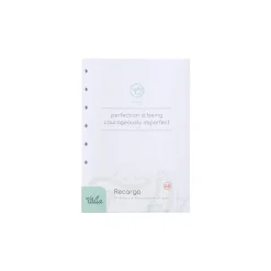 Talia Recarga Papel A5 Pontilhado para Caderno Smart