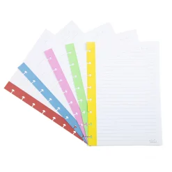 Outlet Talia Recarga Para Caderno Smart A5 Pautado 50Folhas Banda Cor