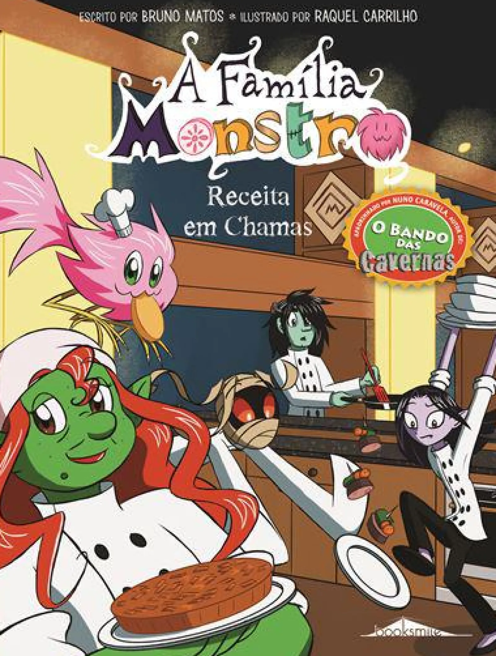 Booksmile Receita em Chamas de Bruno Matos - A Família Monstro 4