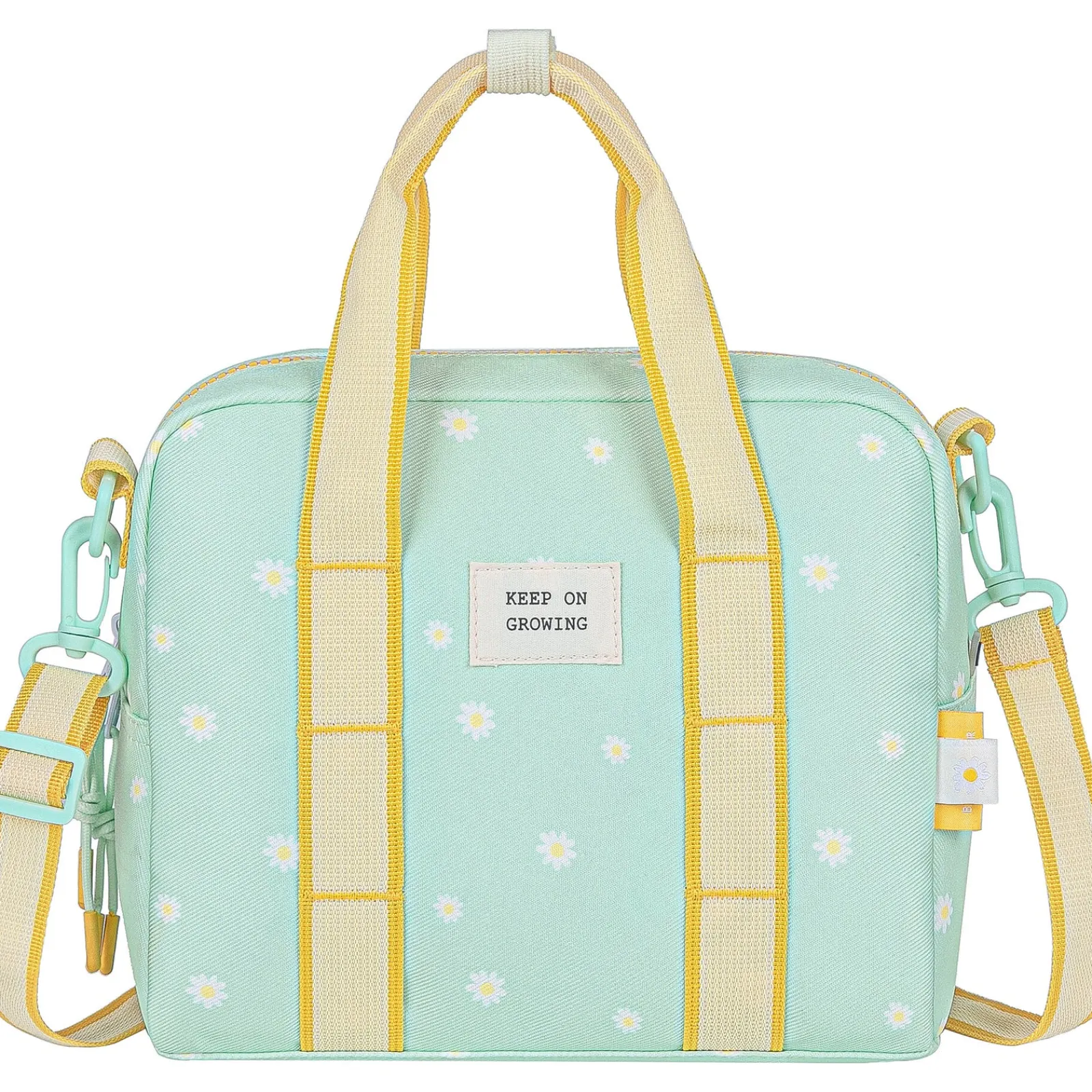 Outlet Mayfair Saco Lanche Daisy Keep On Growing Mint