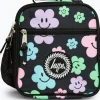 New Hype Saco Lanche Happy Flowers Preto