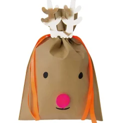 New Rico Design Saco Presente Grande - Cara Rena Laranja