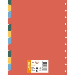Sale Note! Separador A4 Com 12 Divisórias