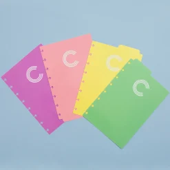 Caderno Inteligente Separadores A5 Pastel