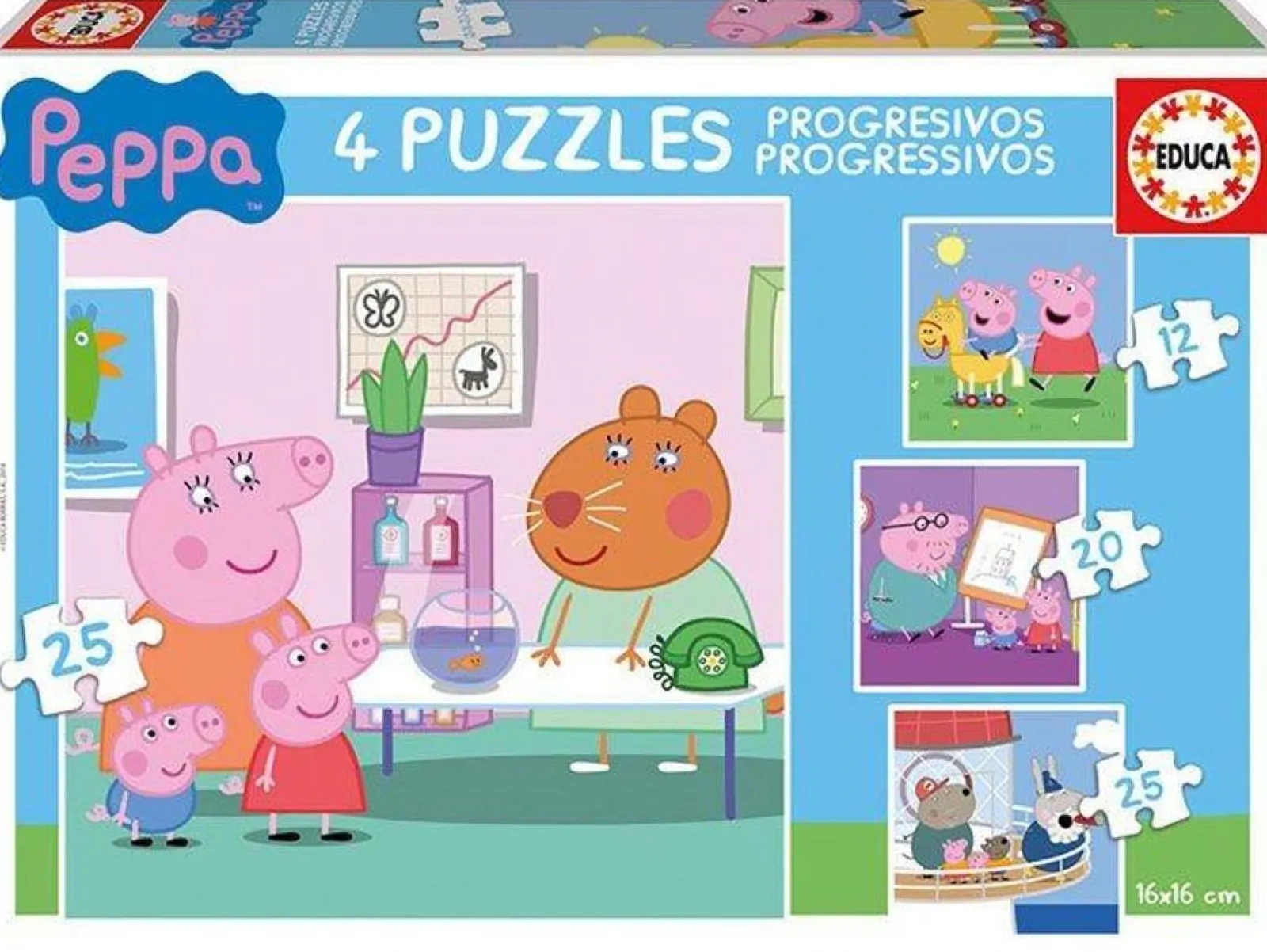 Educa Sortido Puzzles Progresivos