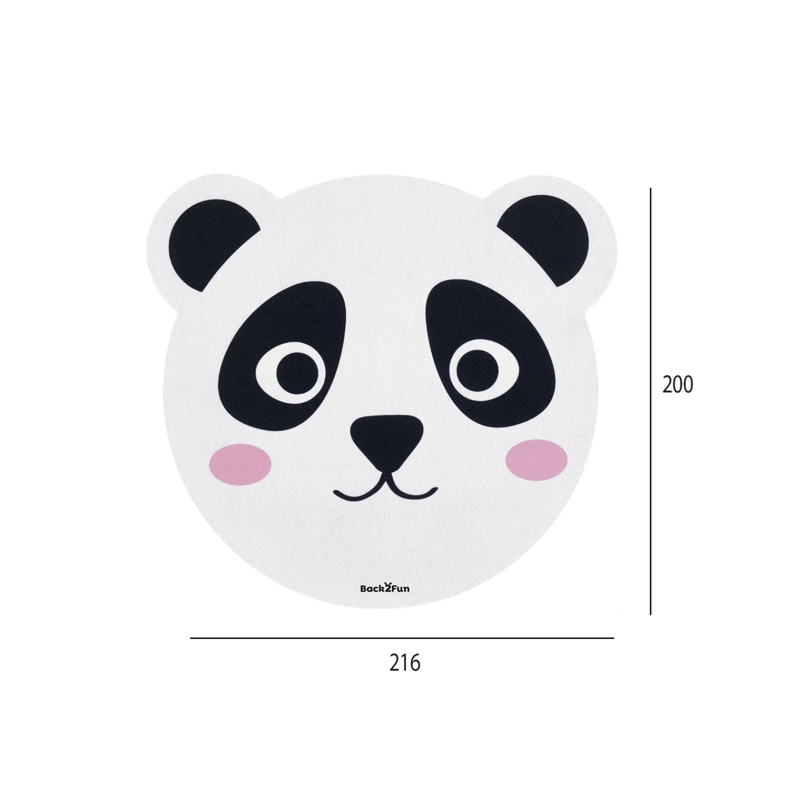 Apli Tapete Rato Panda B2F