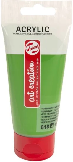 Sale Talens Tinta Acrílica 75ml Verde Permanente Claro Art Creation