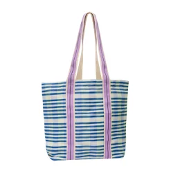 Mr. Wonderful Tote Bag - Blue And White