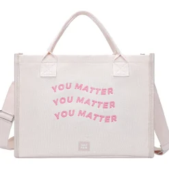 Mayfair Tote Bag Matter Pink