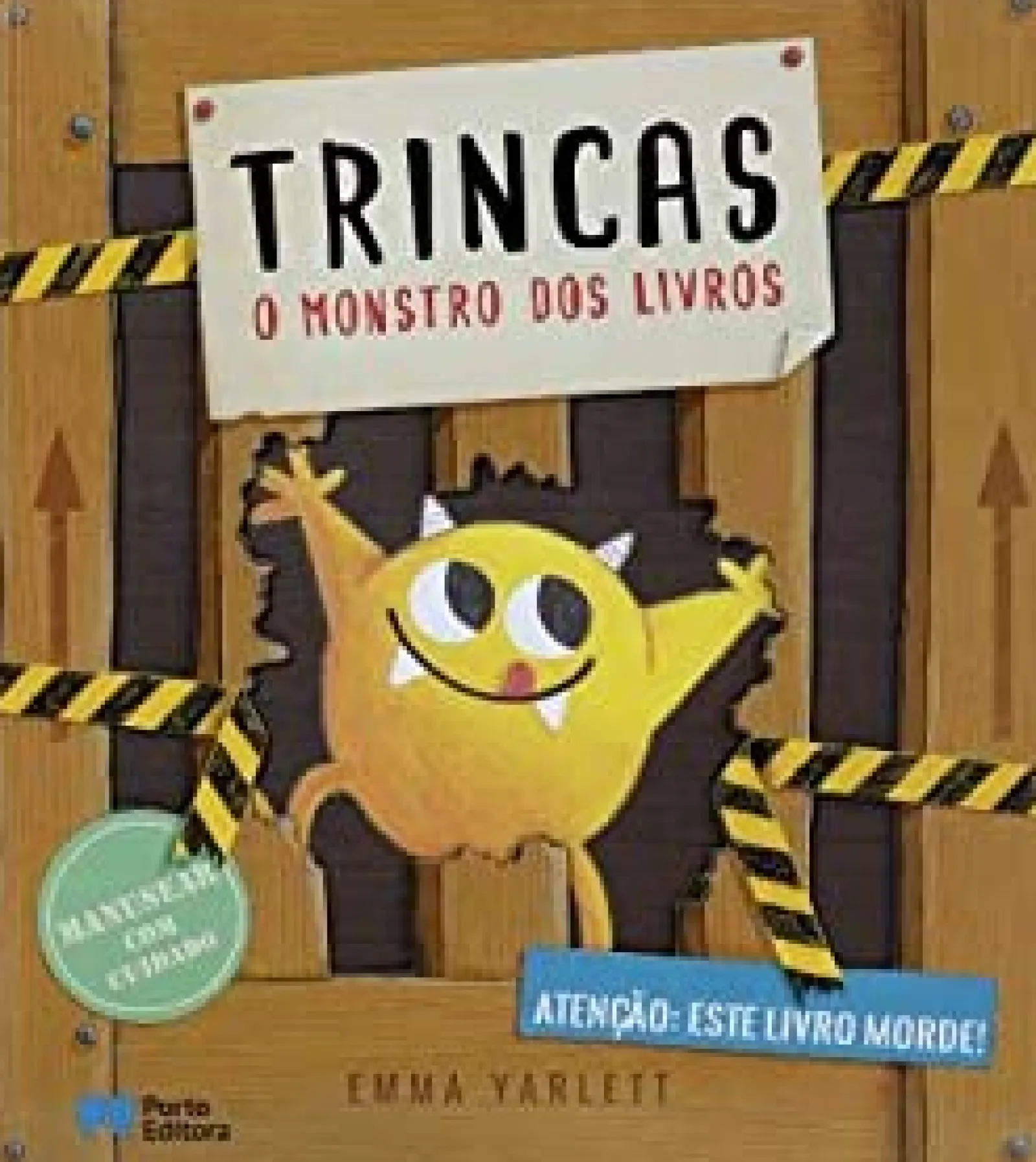 Clearance Porto Editora Trincas - o Monstro dos Livros de Emma Yarlett