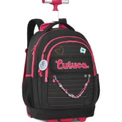 Luluca Trolley Logo Preto