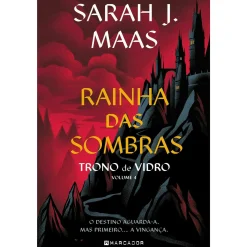 Marcador Trono de Vidro - Volume 4: Rainha das Sombras de Sarah J. Maas
