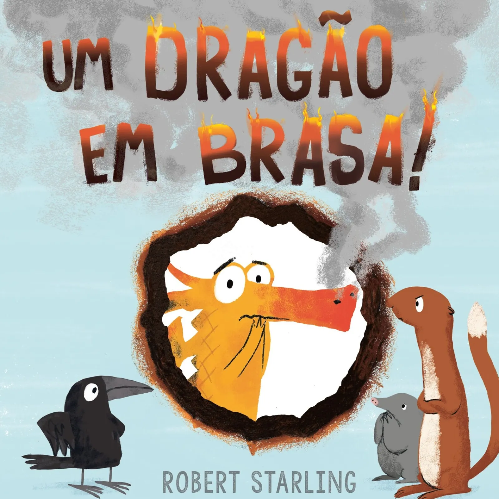 Clearance Minutos De Leitura Um Dragão em Brasa! de Robert Starling
