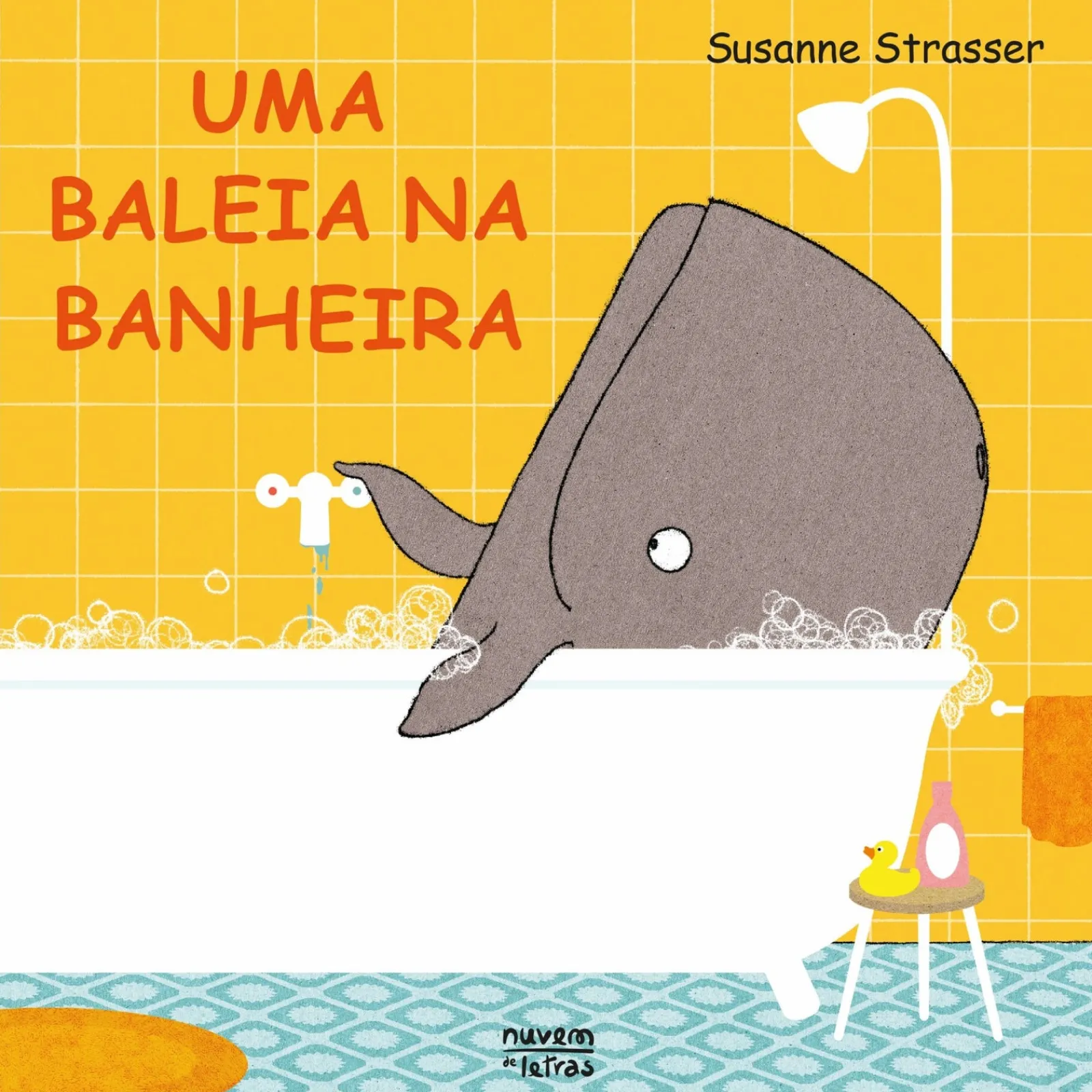 Nuvem De Letras Uma Baleia na Banheira de Susanne Strasser