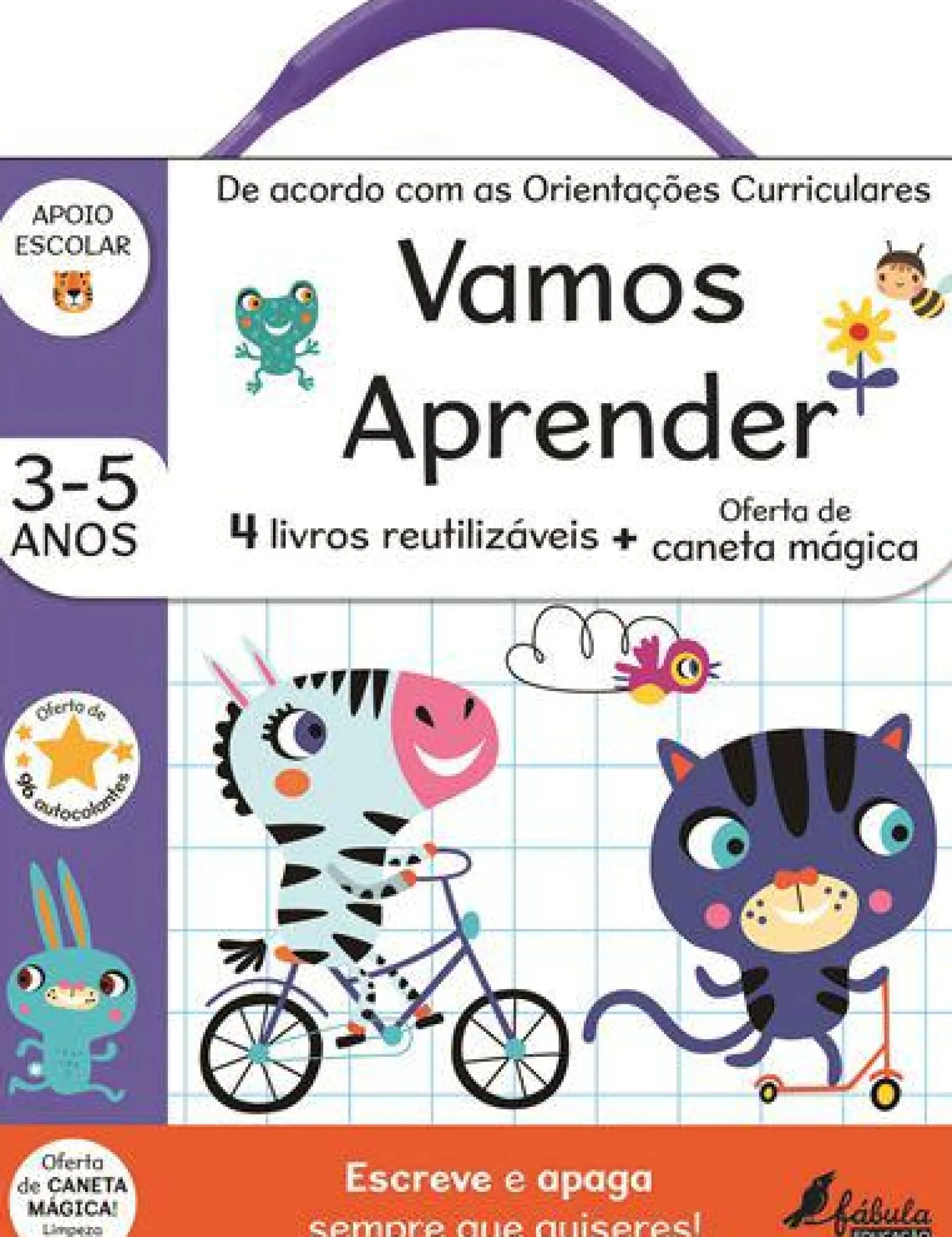 Best Fábula Educação Vamos Aprender 3-5 Anos