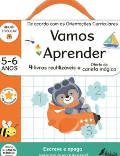 Fábula Educação Vamos Aprender 5-6 Anos de Moira Butterfield Escreve e Apaga Sempre que Quiseres