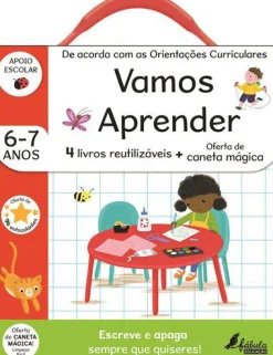 Fábula Educação Vamos Aprender 6-7 Anos de Moira Butterfield - Escreve e Apaga Sempre que Quiseres