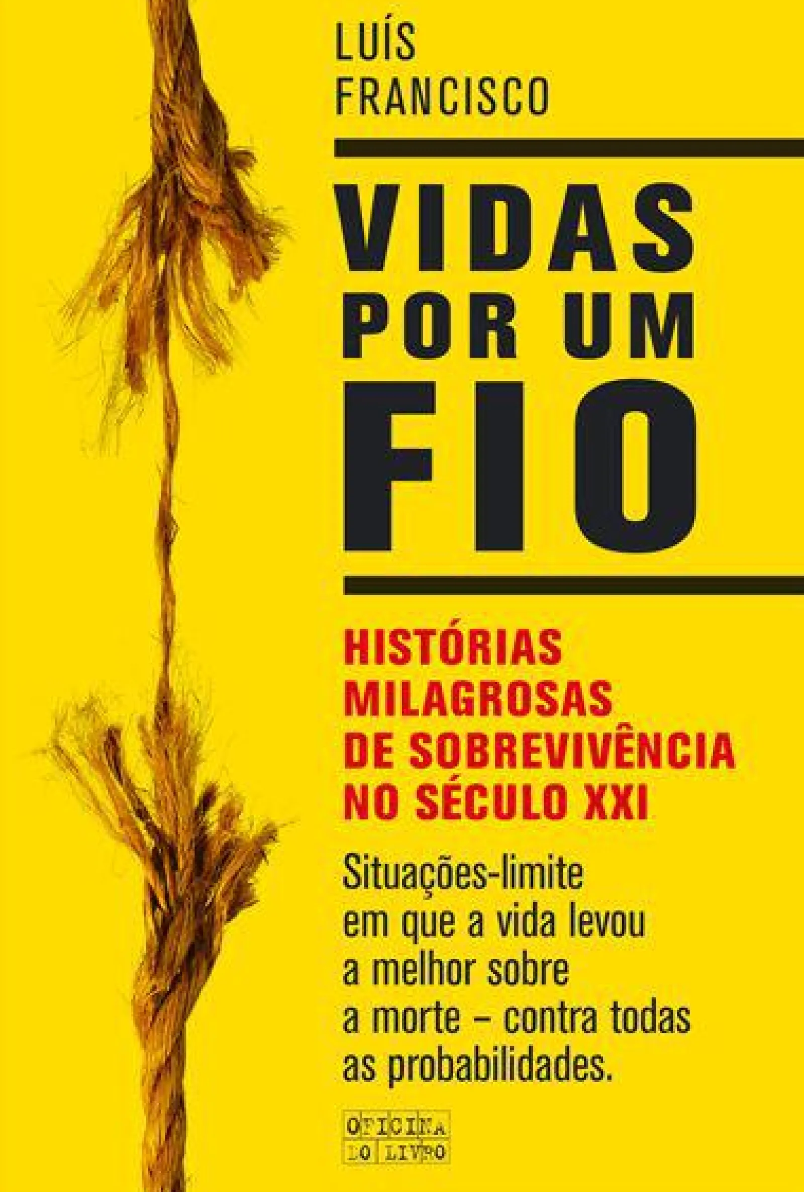 Oficina Livro Vidas por um Fio de Luís Francisco