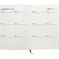 Note! Weekly Planner Capa Dura Azul