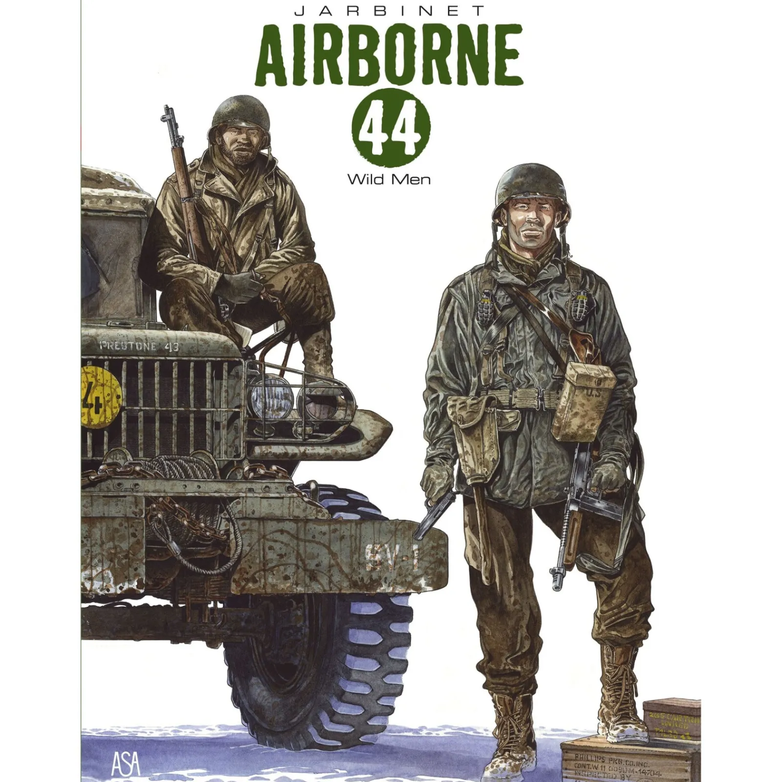 New Asa Wild Men de Philippe Jarbinet - Airborne 44 N.º 10