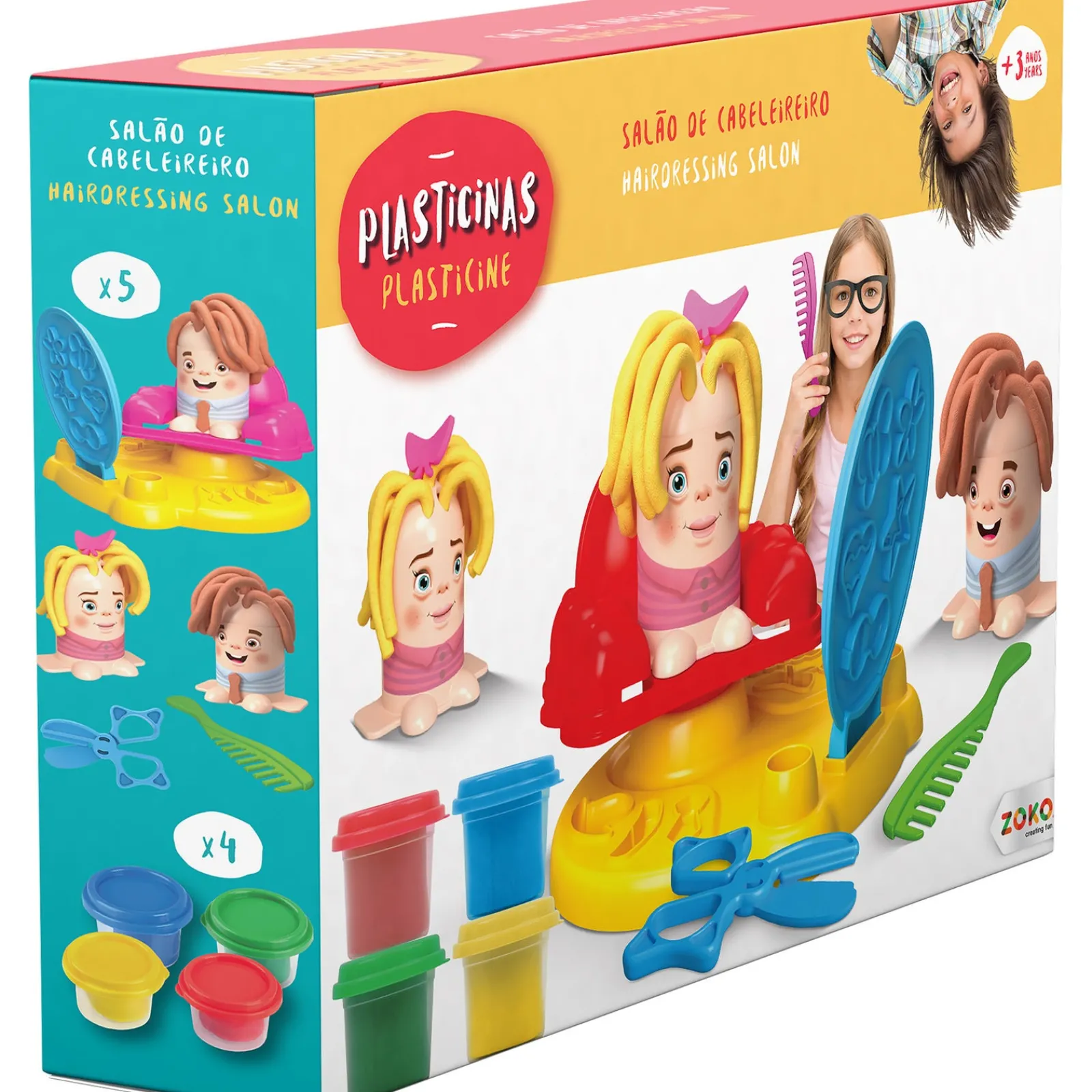 Zoko-Plasticina Zoko Plasticinas - Salão De Cabeleireiro